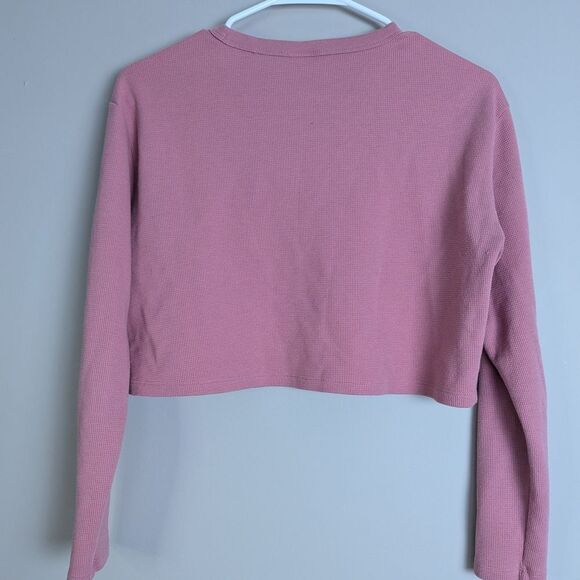 Women's Aritzia Long Sleeve Cropped T-Shirts Bundle, XS, Crew Neck & Mockneck, - Picture 3 of 13